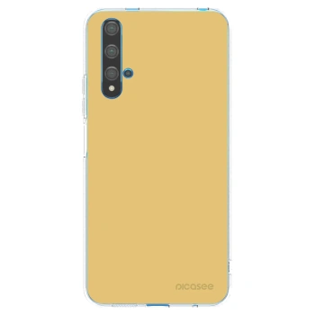 Picasee silikonový průhledný obal pro Huawei Nova 5T - Canary Crystal