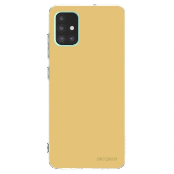 Picasee silikonový průhledný obal pro Samsung Galaxy A51 A515F - Canary Crystal