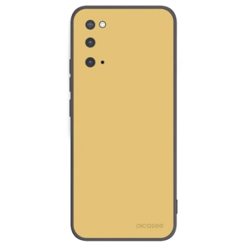 Picasee silikonový černý obal pro Samsung Galaxy S20 G980F - Canary Crystal