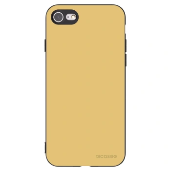 Picasee silikonový černý obal pro Apple iPhone SE 2020 - Canary Crystal