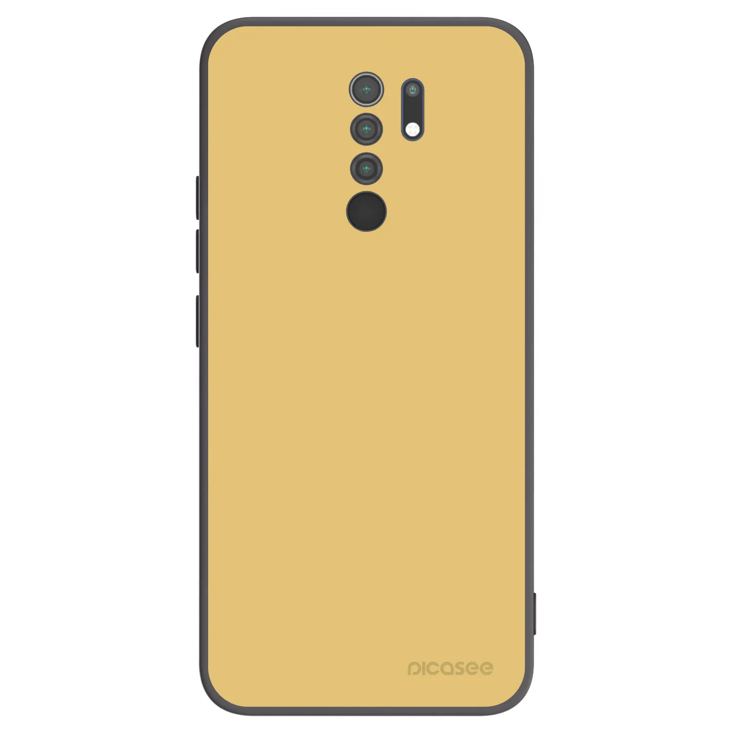 Picasee silikonový černý obal pro Xiaomi Redmi 9 - Canary Crystal