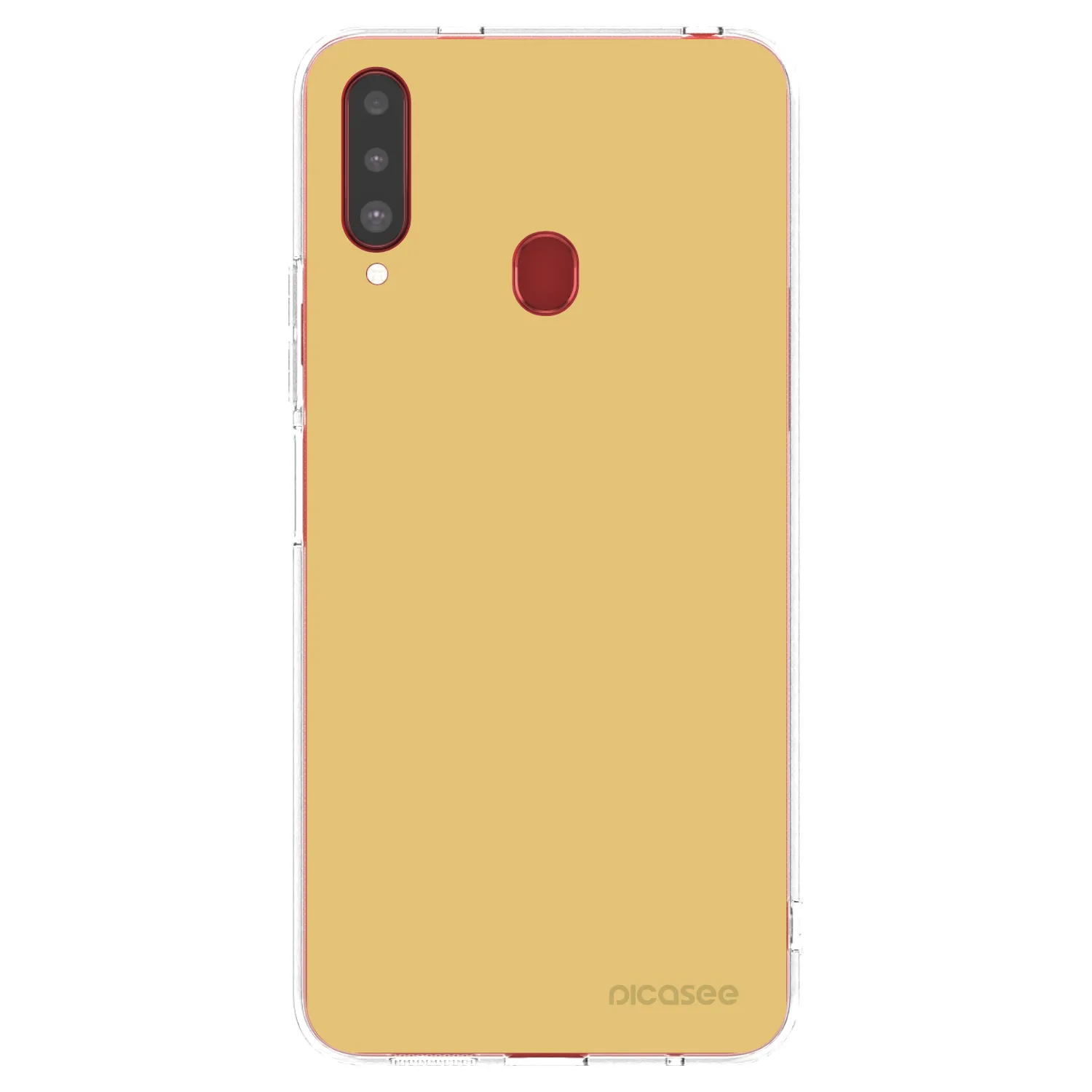 Picasee silikonový průhledný obal pro Samsung Galaxy A20s - Canary Crystal
