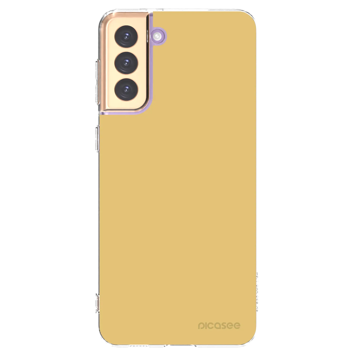 Picasee silikonový průhledný obal pro Samsung Galaxy S21+ 5G G996F - Canary Crystal