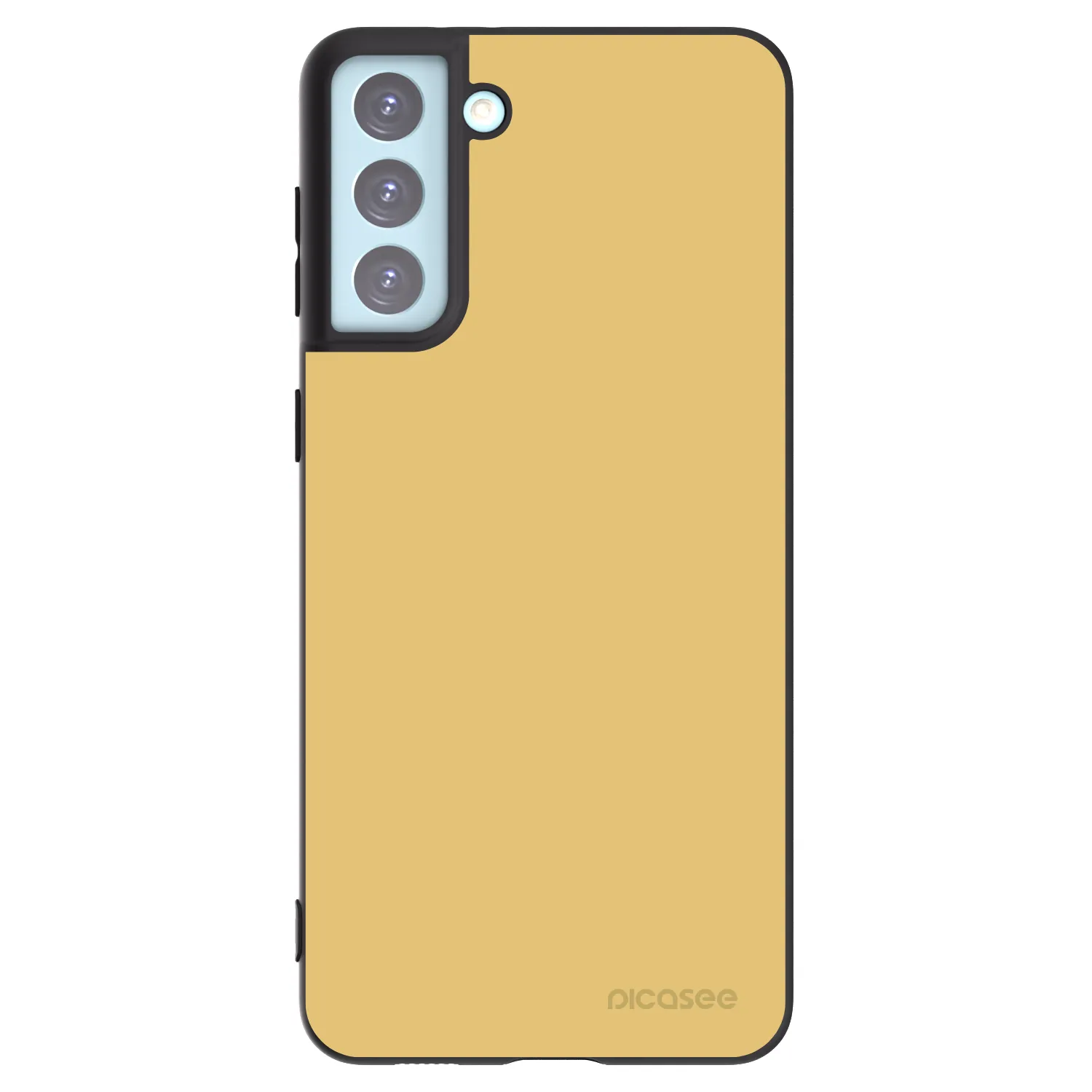 Picasee silikonový černý obal pro Samsung Galaxy S21+ 5G G996F - Canary Crystal