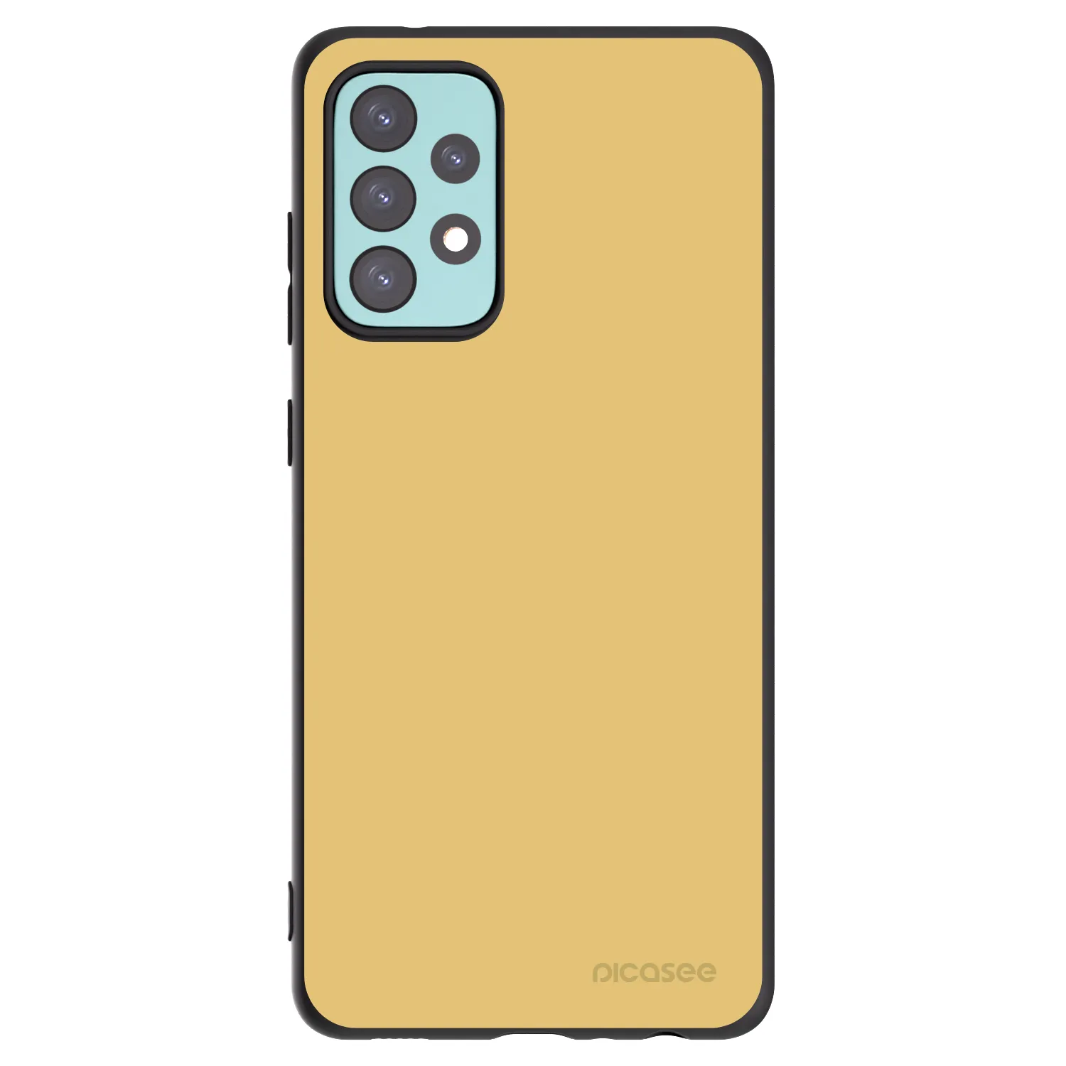 Picasee silikonový černý obal pro Samsung Galaxy A72 A725F - Canary Crystal