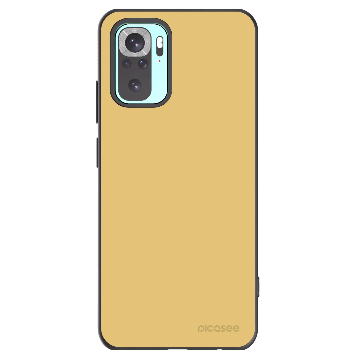 Picasee silikonový černý obal pro Xiaomi Redmi Note 10 Pro - Canary Crystal