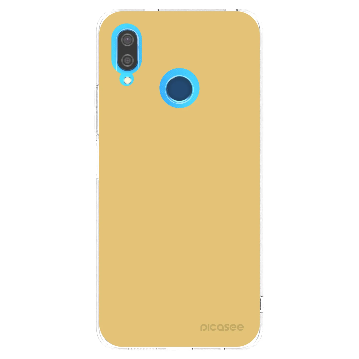 Picasee silikonový průhledný obal pro Huawei P20 Lite - Canary Crystal