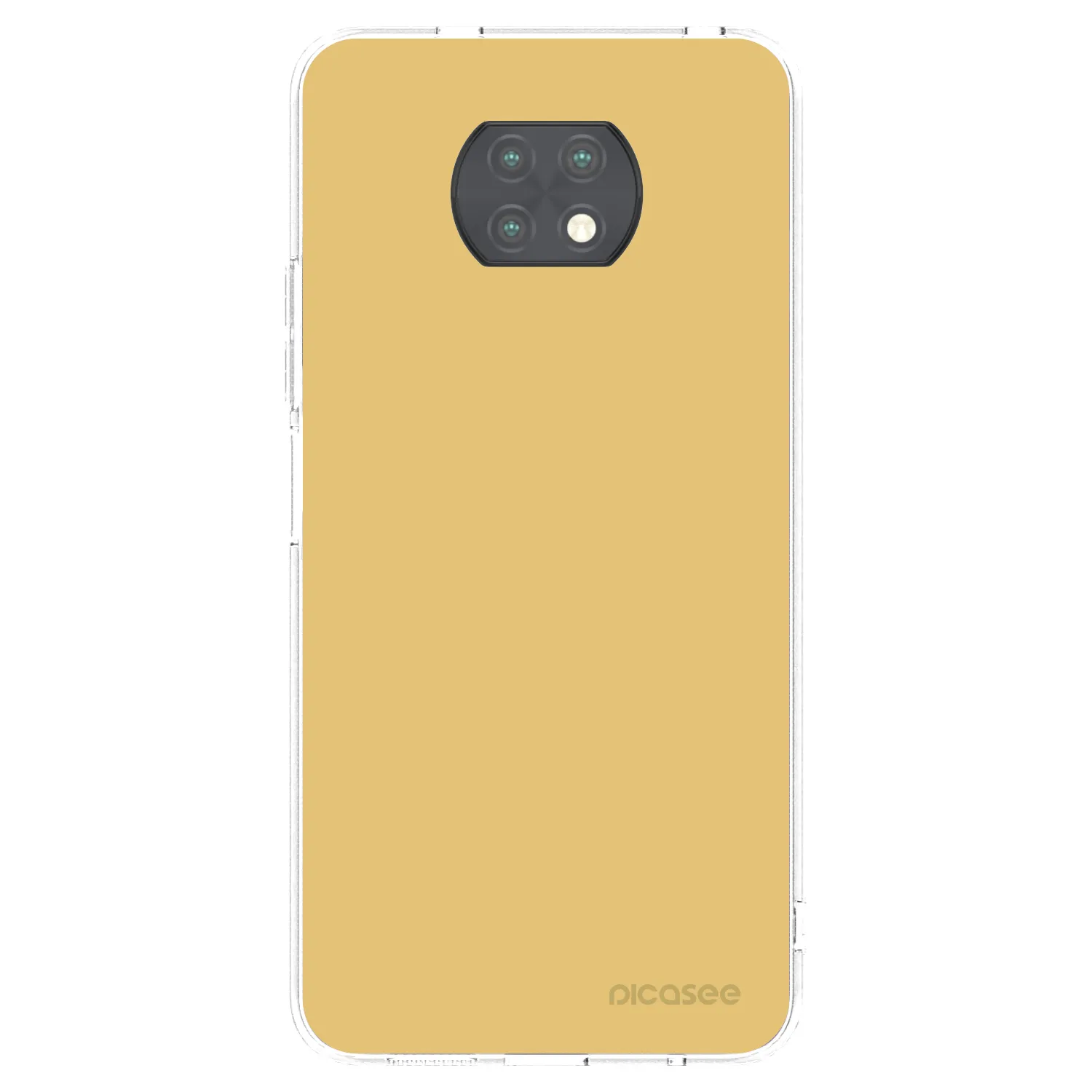 Picasee silikonový průhledný obal pro Xiaomi Redmi Note 9T - Canary Crystal