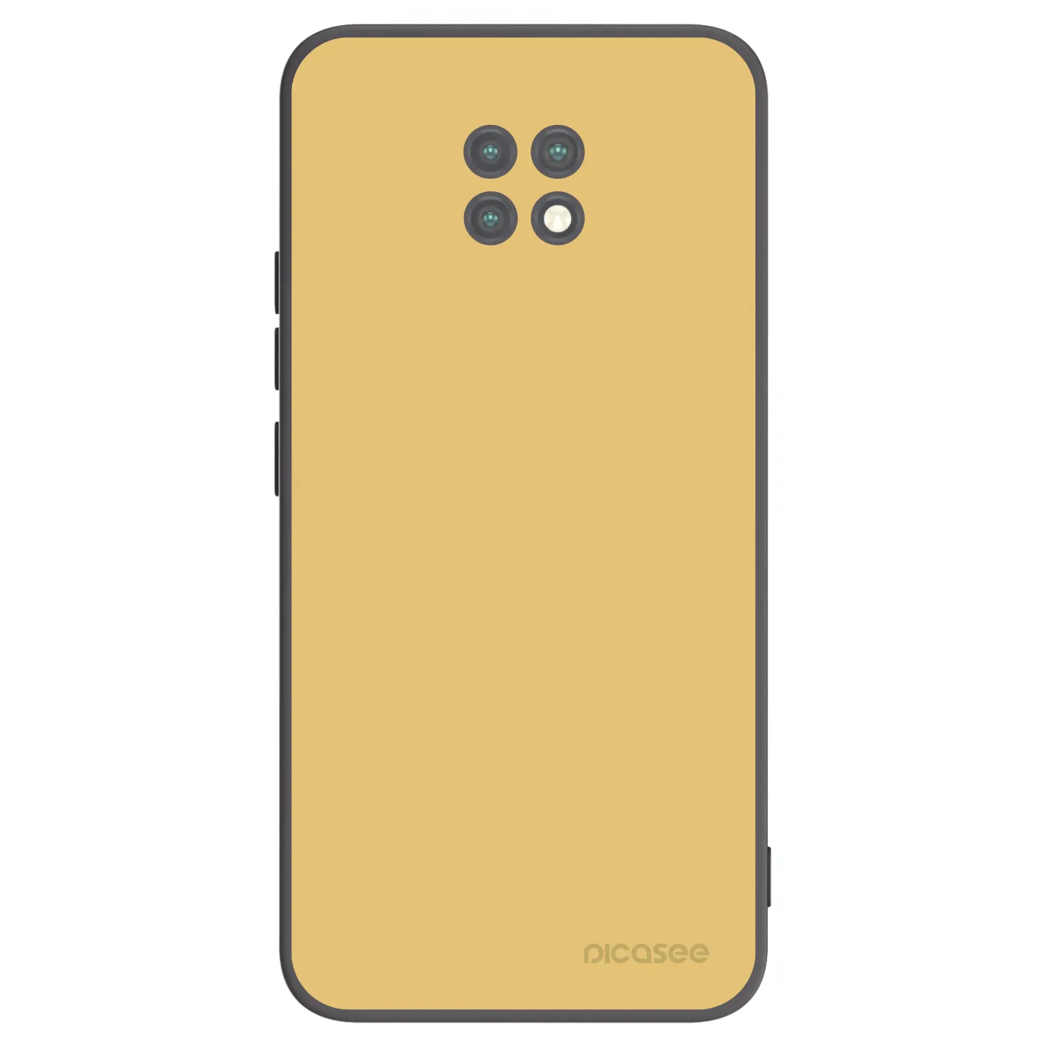 Picasee silikonový černý obal pro Xiaomi Redmi Note 9T - Canary Crystal