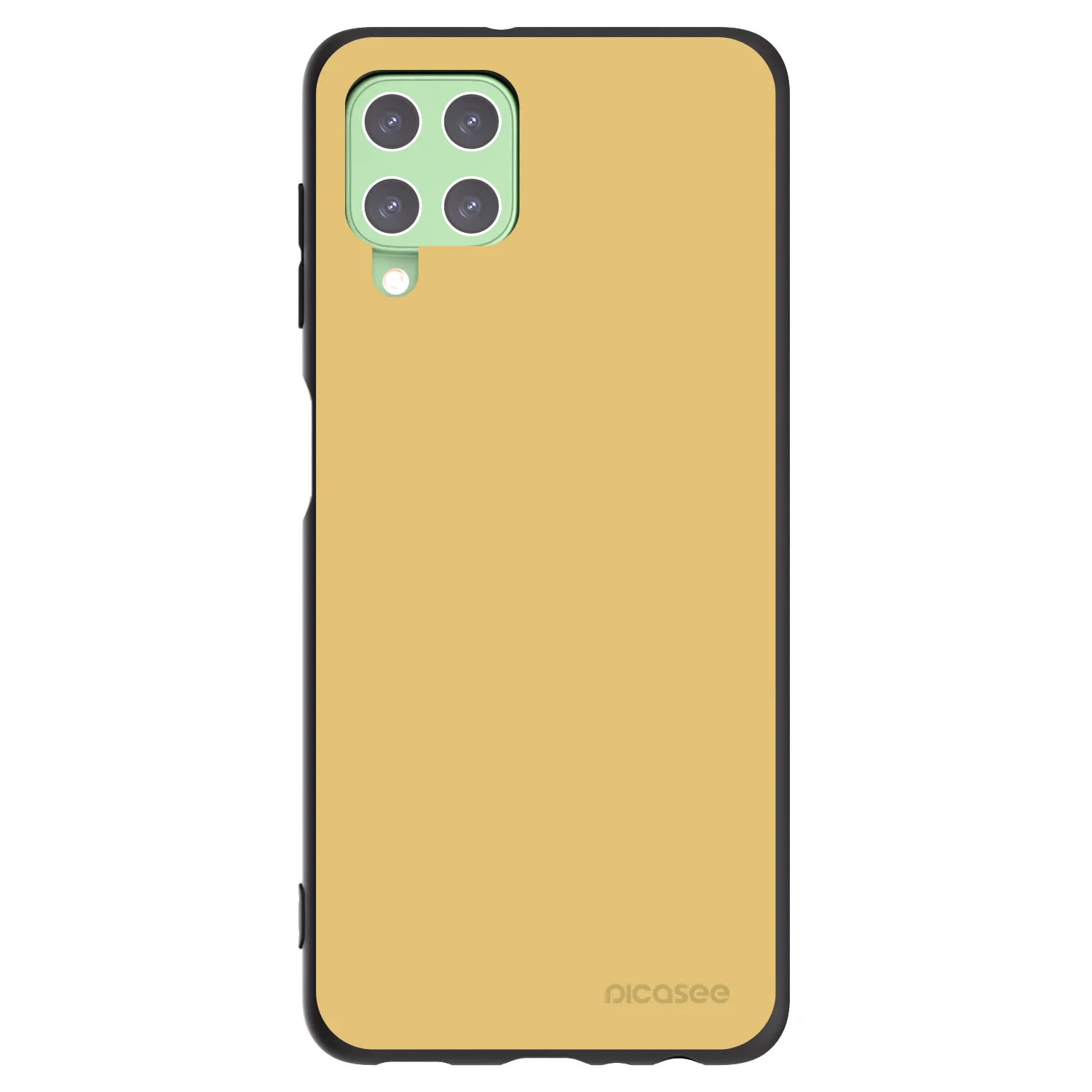 Picasee silikonový černý obal pro Samsung Galaxy A22 A225F 4G - Canary Crystal