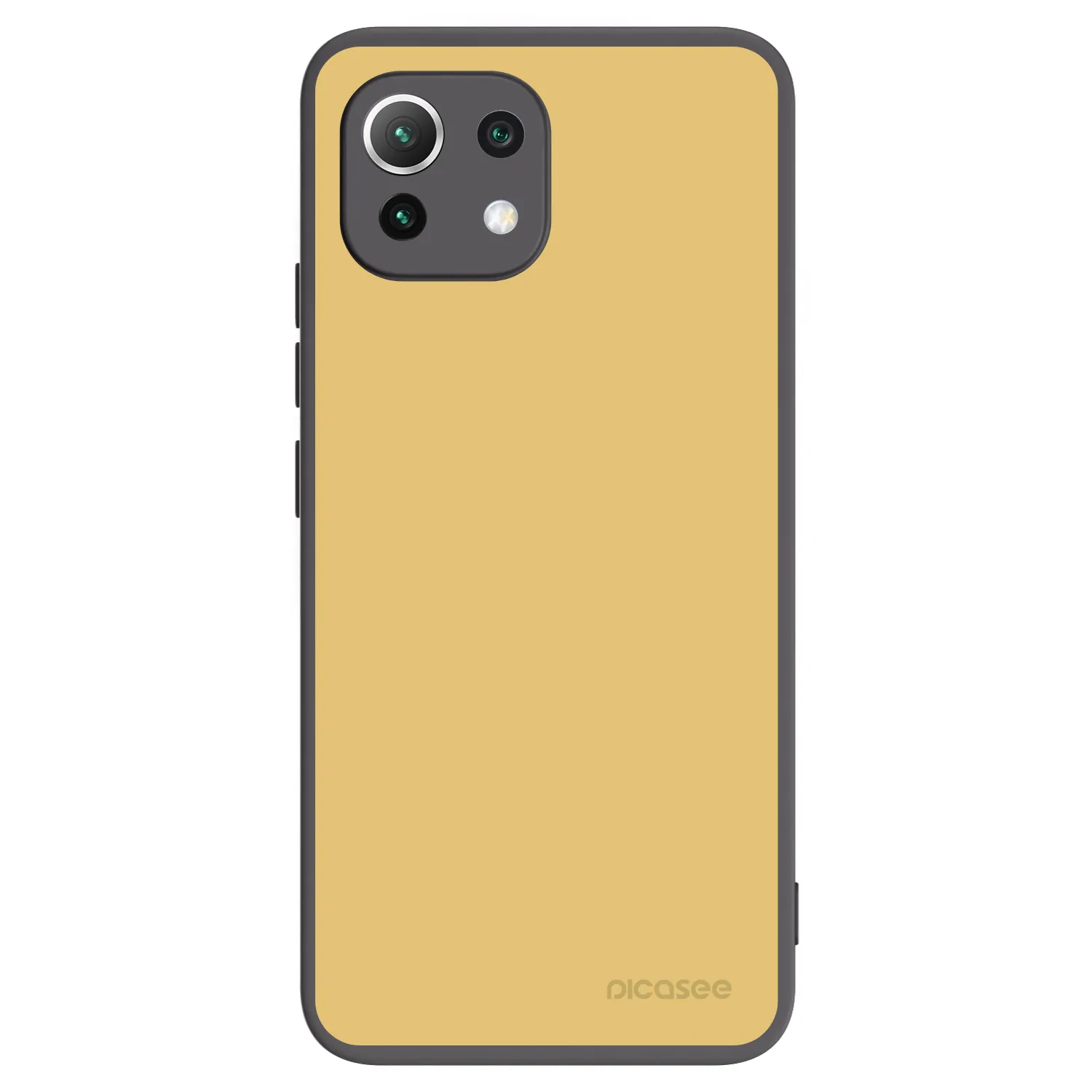 Picasee silikonový černý obal pro Xiaomi 11 Lite 5G NE - Canary Crystal