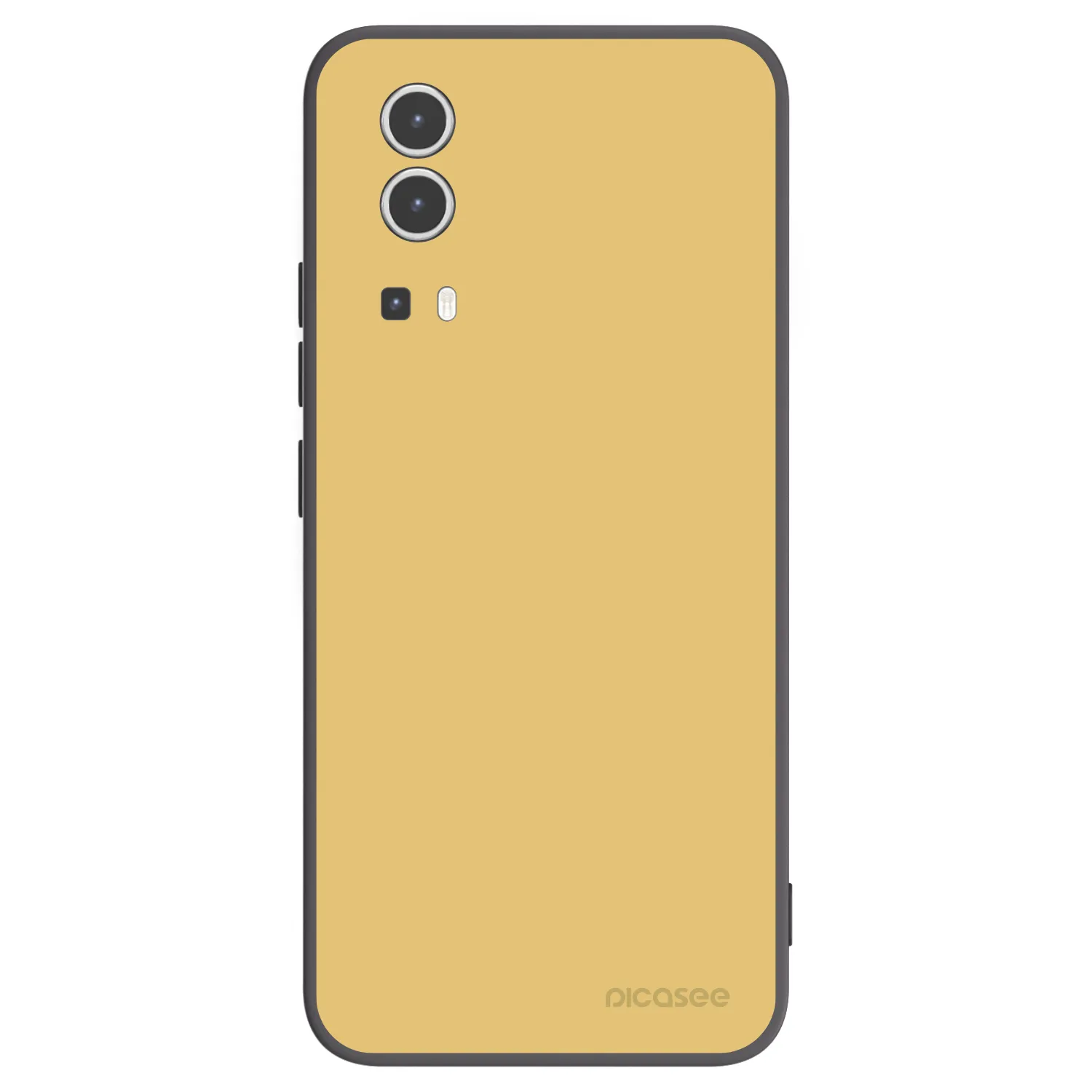 Picasee silikonový černý obal pro Vivo Y72 5G - Canary Crystal