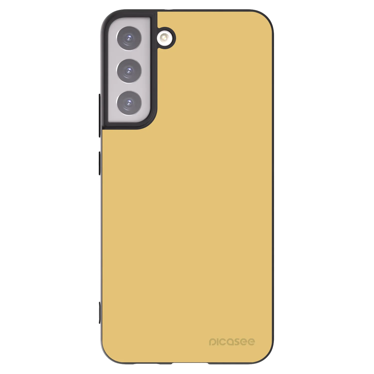 Picasee silikonový černý obal pro Samsung Galaxy S22+ 5G - Canary Crystal