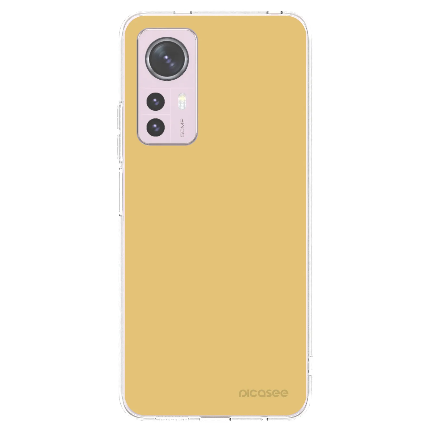 Picasee silikonový průhledný obal pro Xiaomi 12 - Canary Crystal