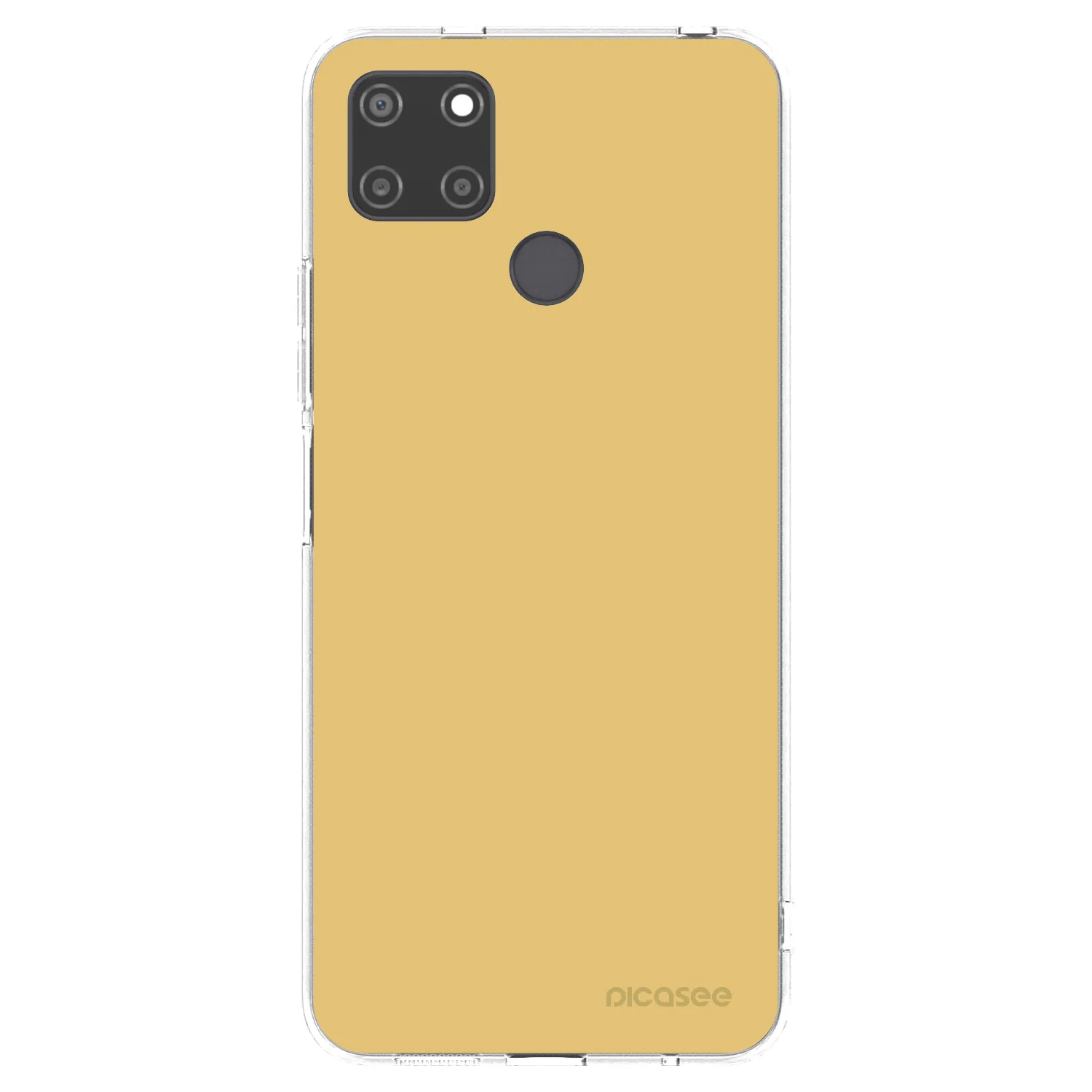 Picasee silikonový průhledný obal pro Realme C21Y - Canary Crystal