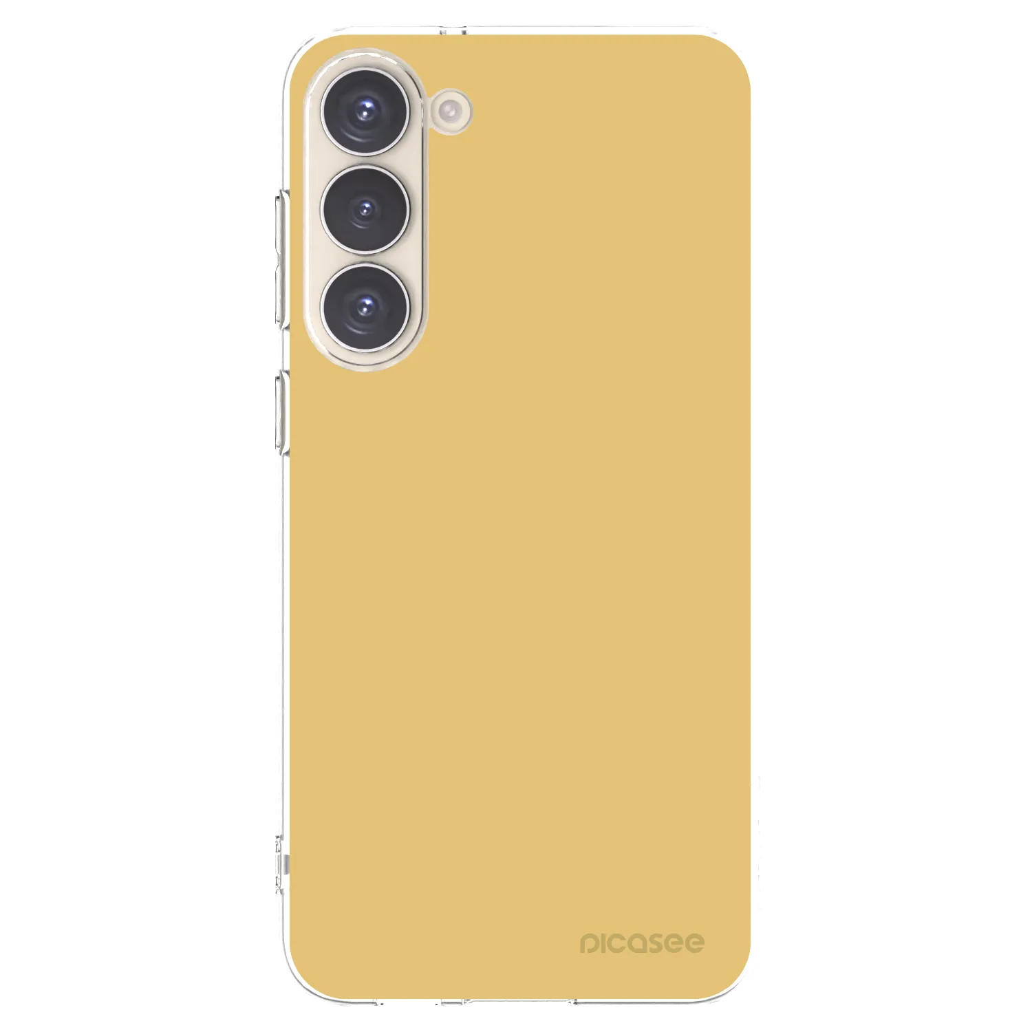 Picasee silikonový průhledný obal pro Samsung Galaxy S23+ 5G - Canary Crystal