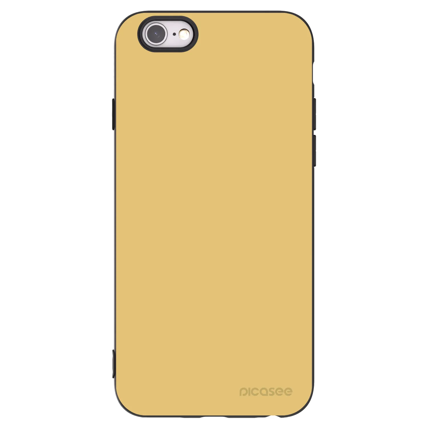 Picasee silikonový černý obal pro Apple iPhone 6/6S - Canary Crystal