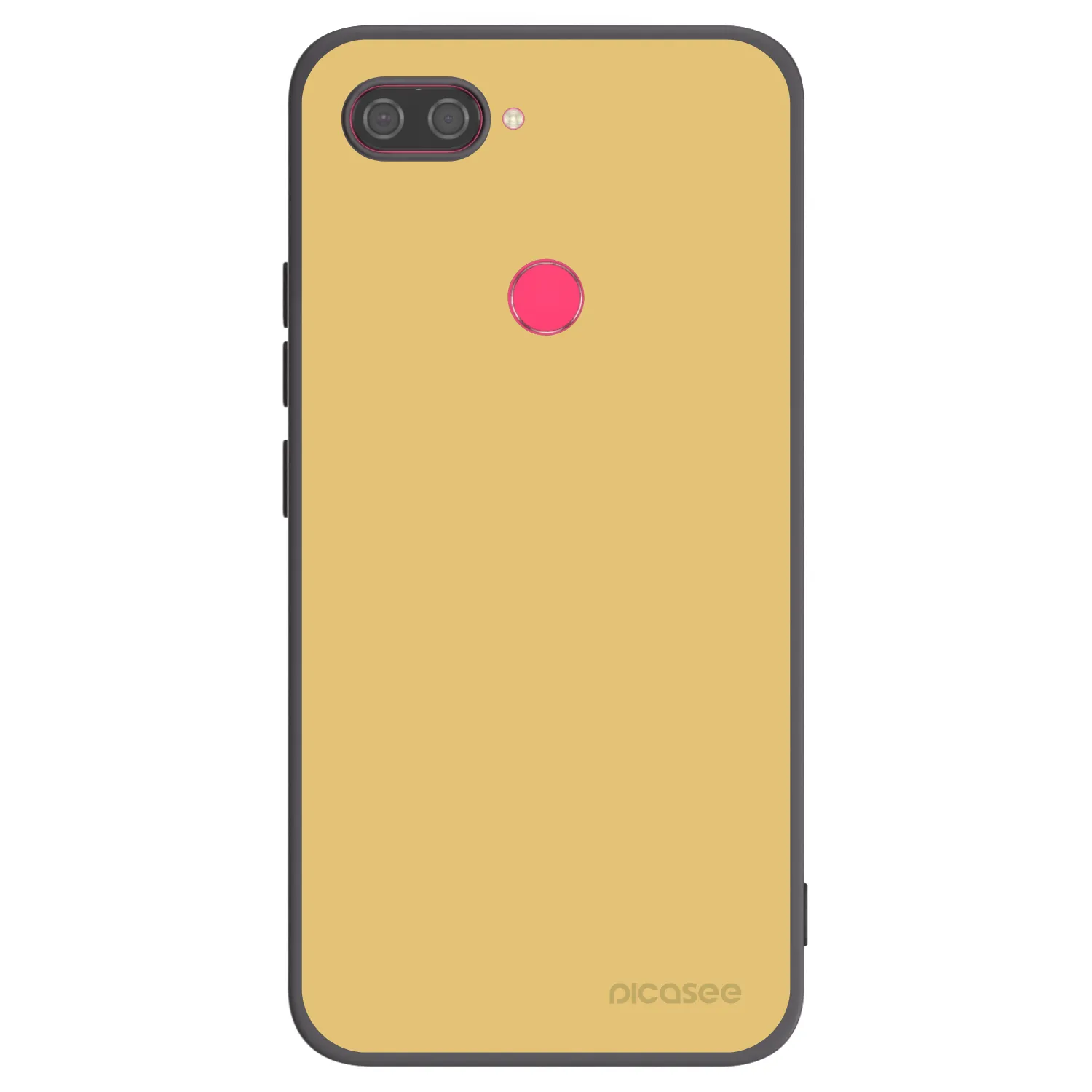 Picasee silikonový černý obal pro Xiaomi Mi 8 Lite - Canary Crystal