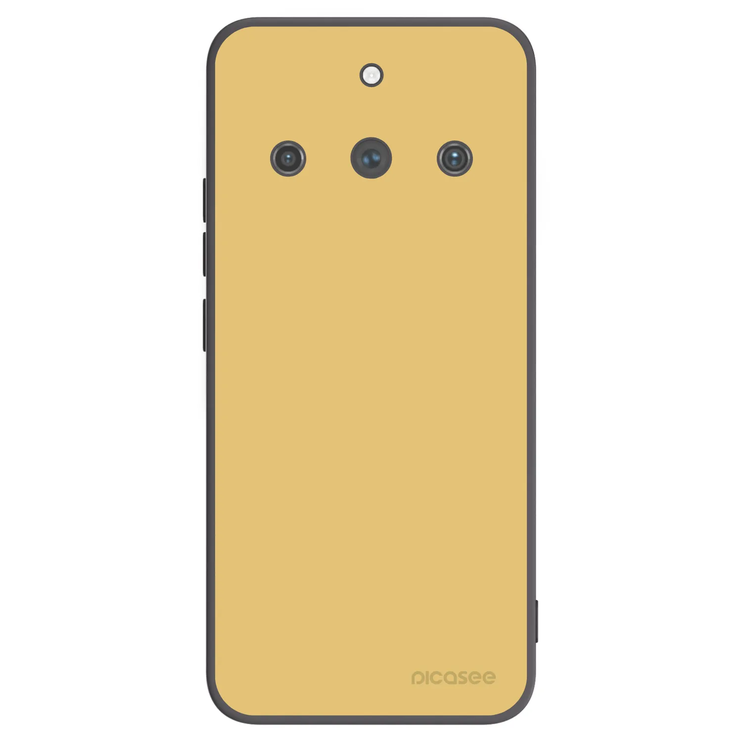 Picasee silikonový černý obal pro Realme 11 Pro+ - Canary Crystal