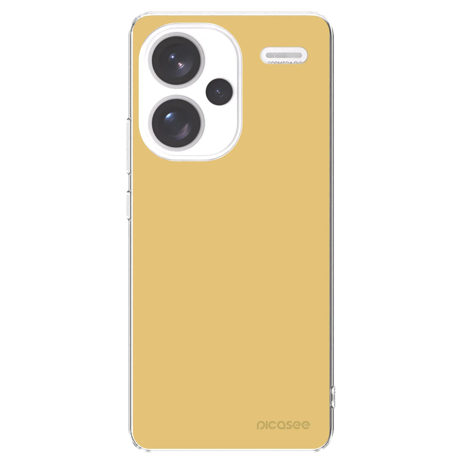 Picasee silikonový průhledný obal pro Xiaomi Redmi Note 13 Pro+ 5G - Canary Crystal