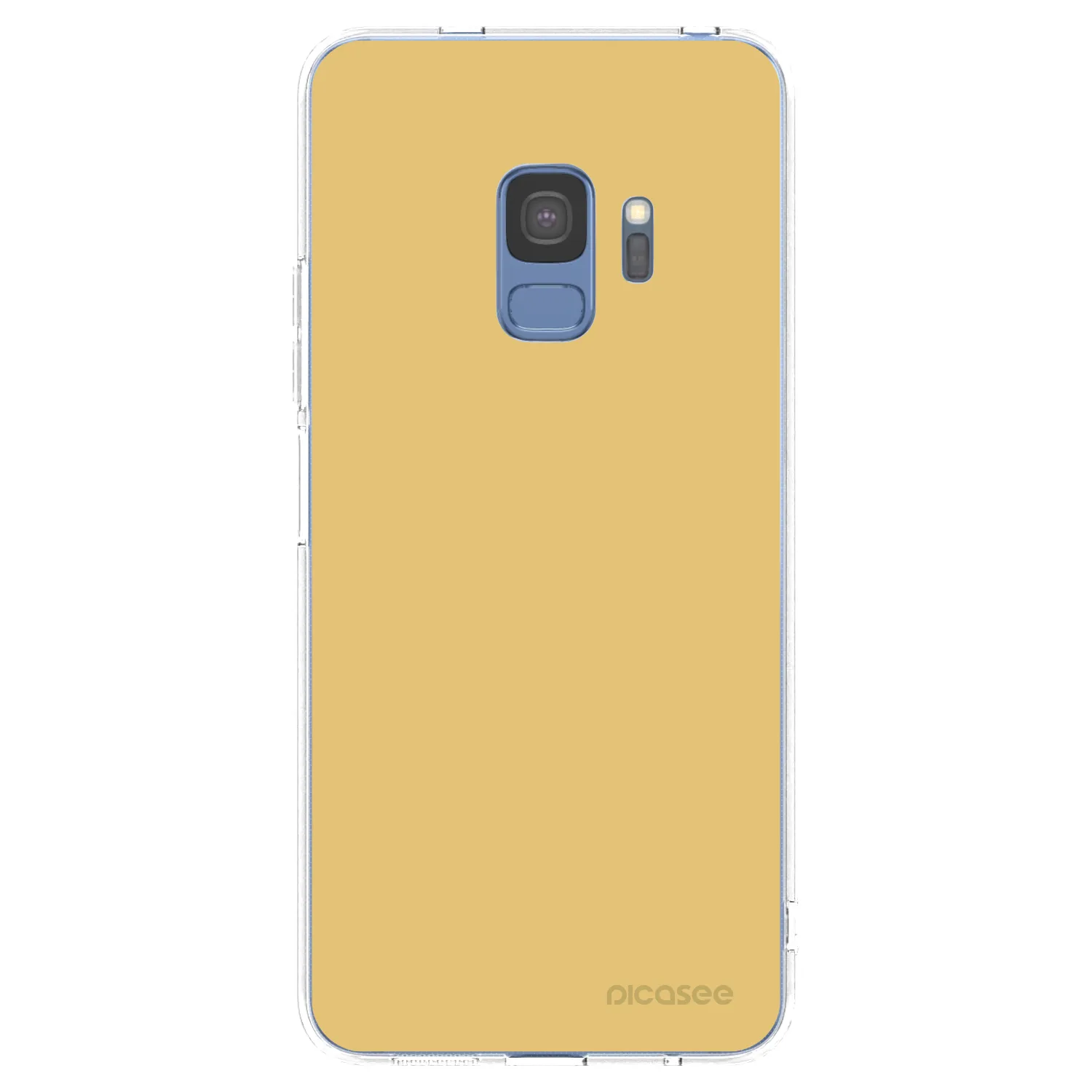 Picasee silikonový průhledný obal pro Samsung Galaxy S9 G960F - Canary Crystal