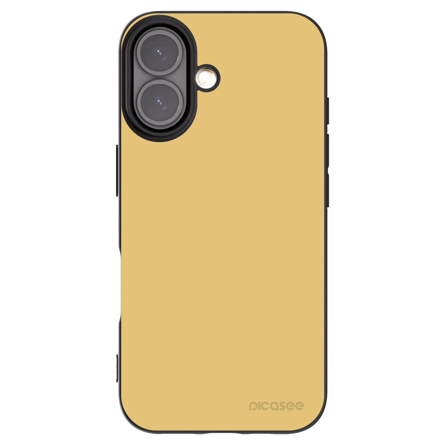 Picasee silikonový černý obal pro Apple iPhone 16 - Canary Crystal