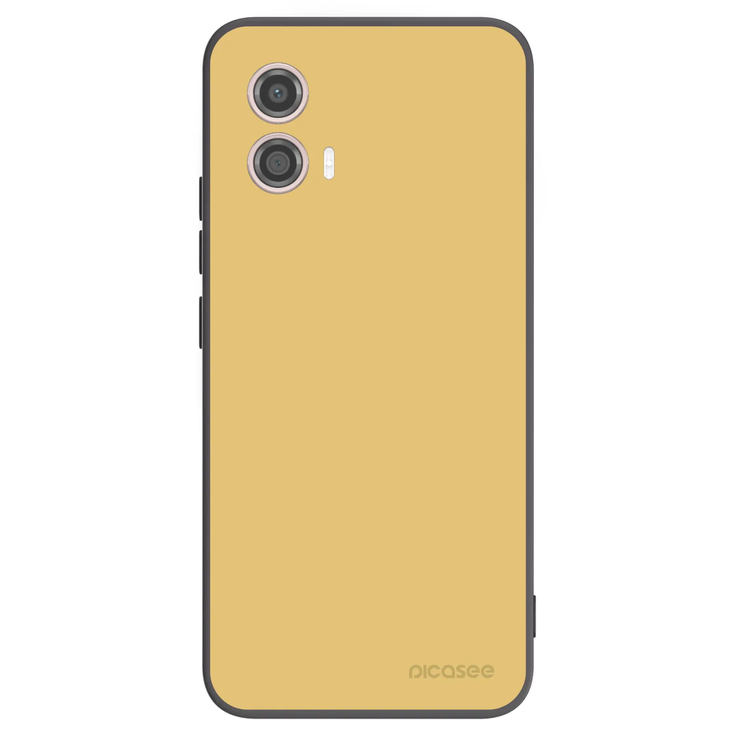 Picasee silikonový černý obal pro Motorola Moto G53 5G - Canary Crystal