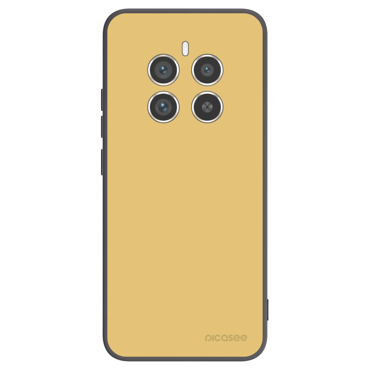 Picasee silikonový černý obal pro Realme 12 Pro 5G - Canary Crystal