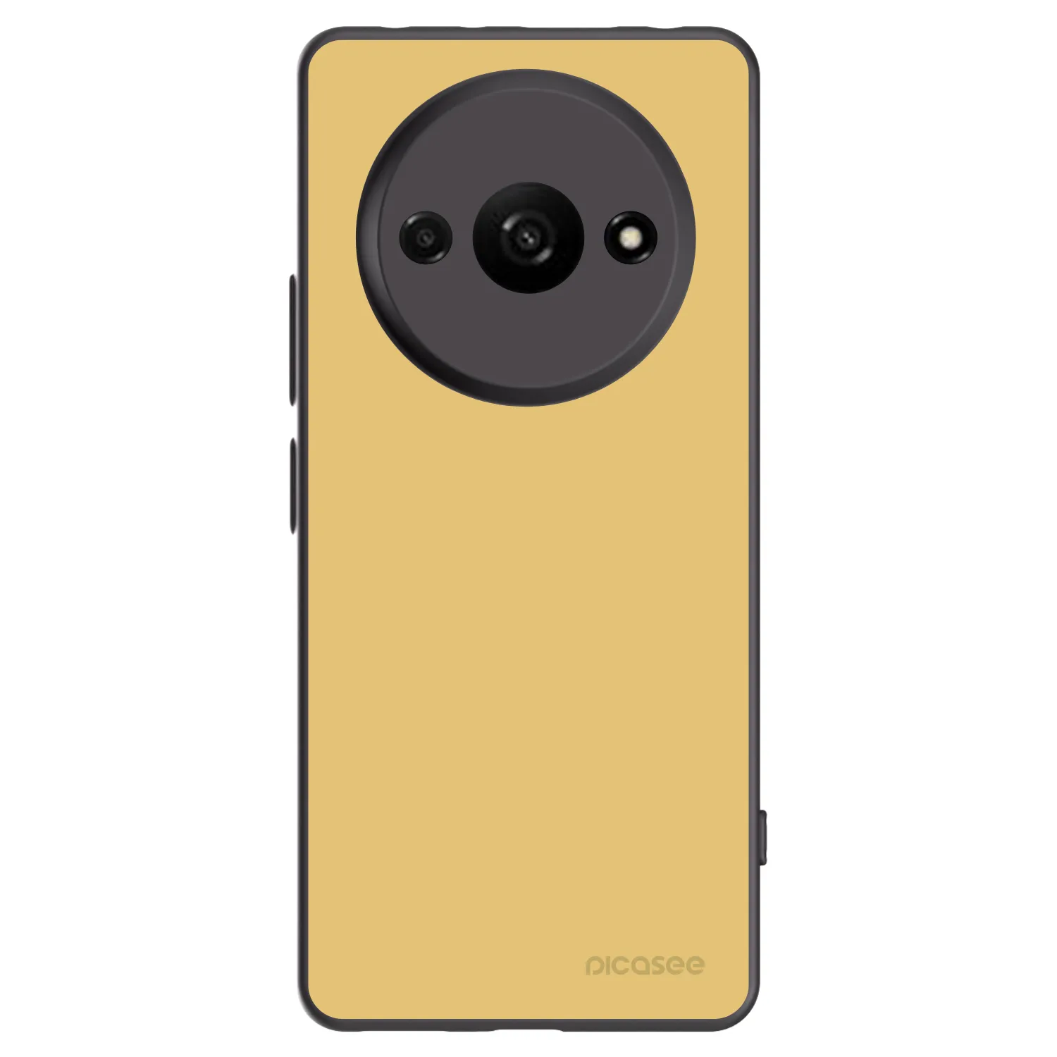 Picasee silikonový černý obal pro Xiaomi Redmi A3 - Canary Crystal