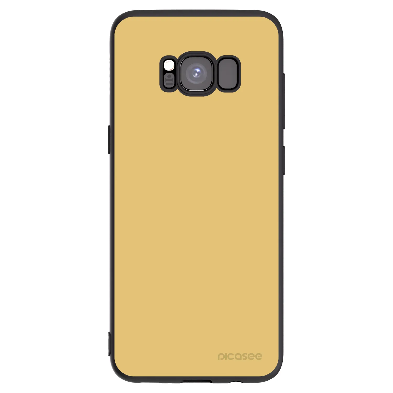 Picasee silikonový černý obal pro Samsung Galaxy S8 G950F - Canary Crystal