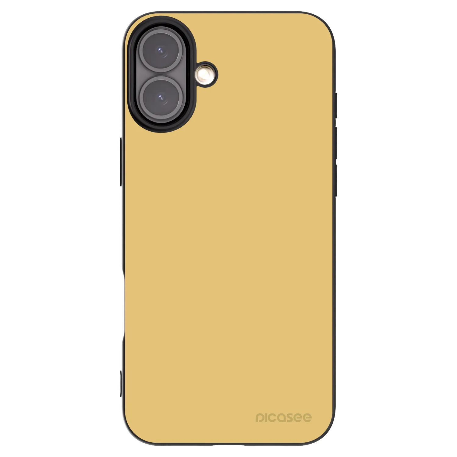 Picasee silikonový černý obal pro Apple iPhone 16 Plus - Canary Crystal