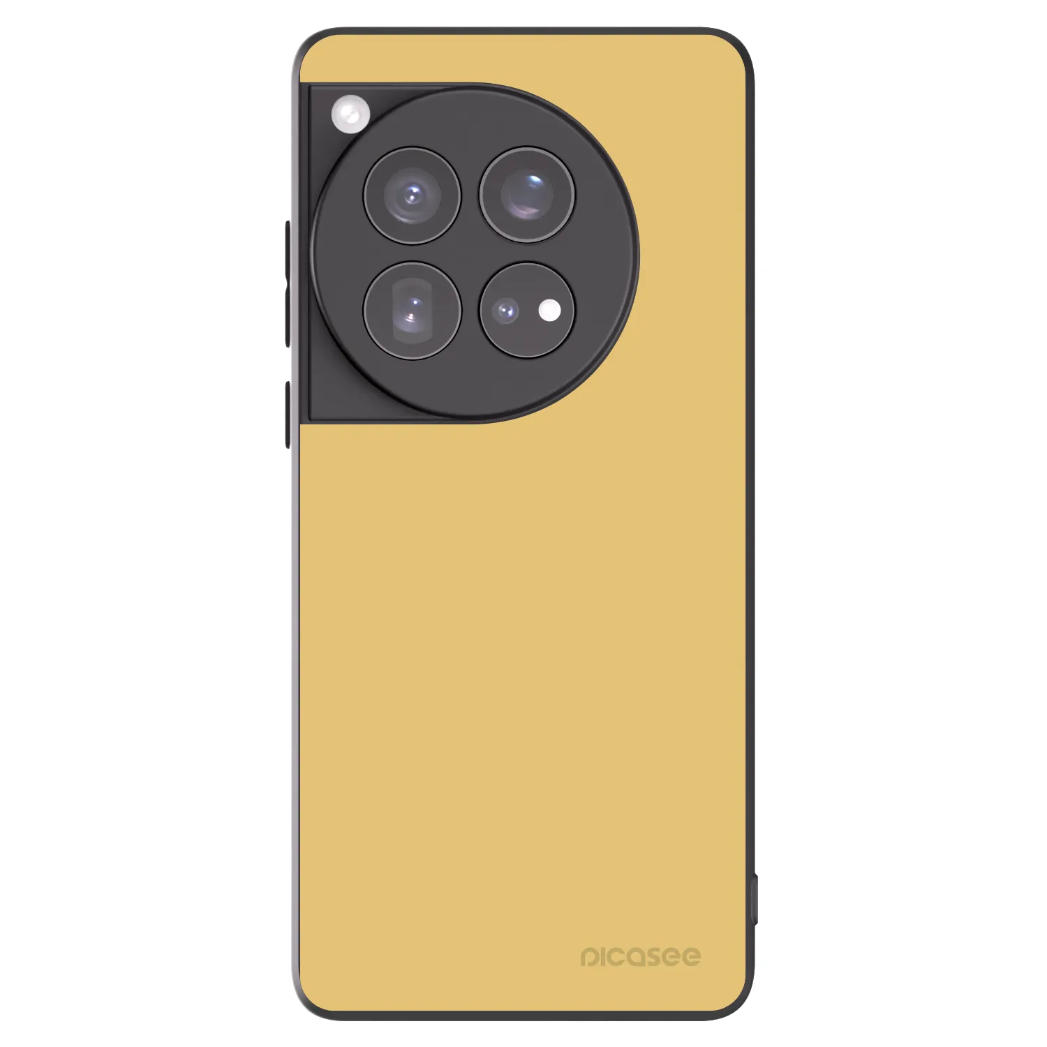 Picasee silikonový černý obal pro OnePlus 12 5G - Canary Crystal