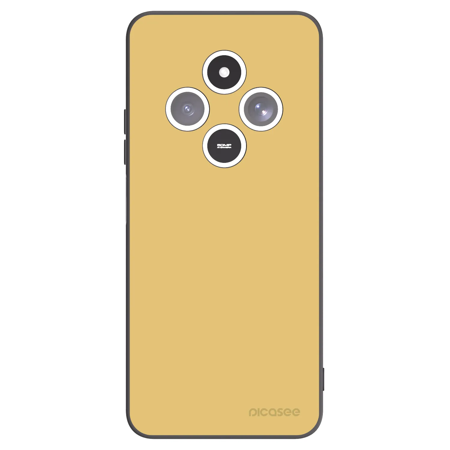 Picasee silikonový černý obal pro Xiaomi Redmi 14C - Canary Crystal