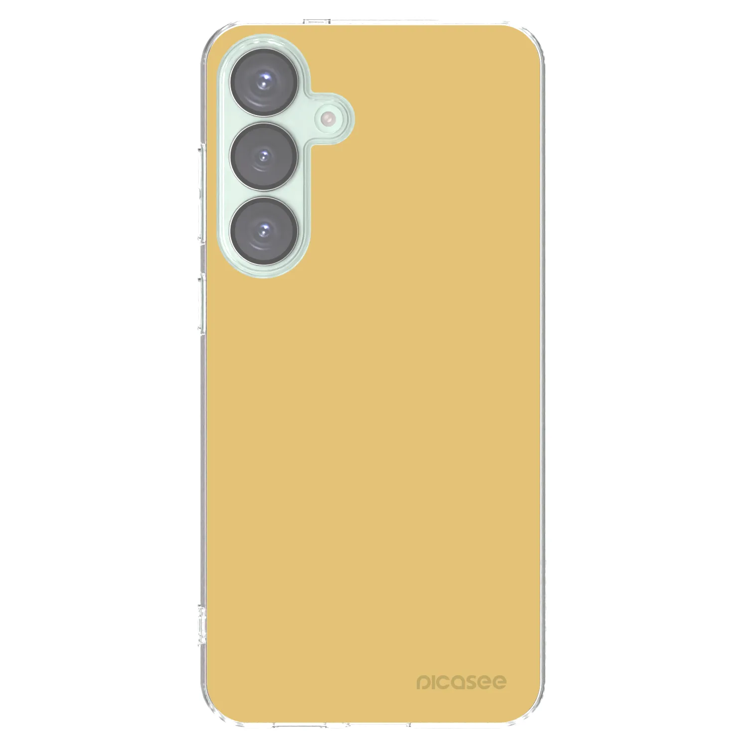 Picasee silikonový průhledný obal pro Samsung Galaxy S25+ 5G - Canary Crystal