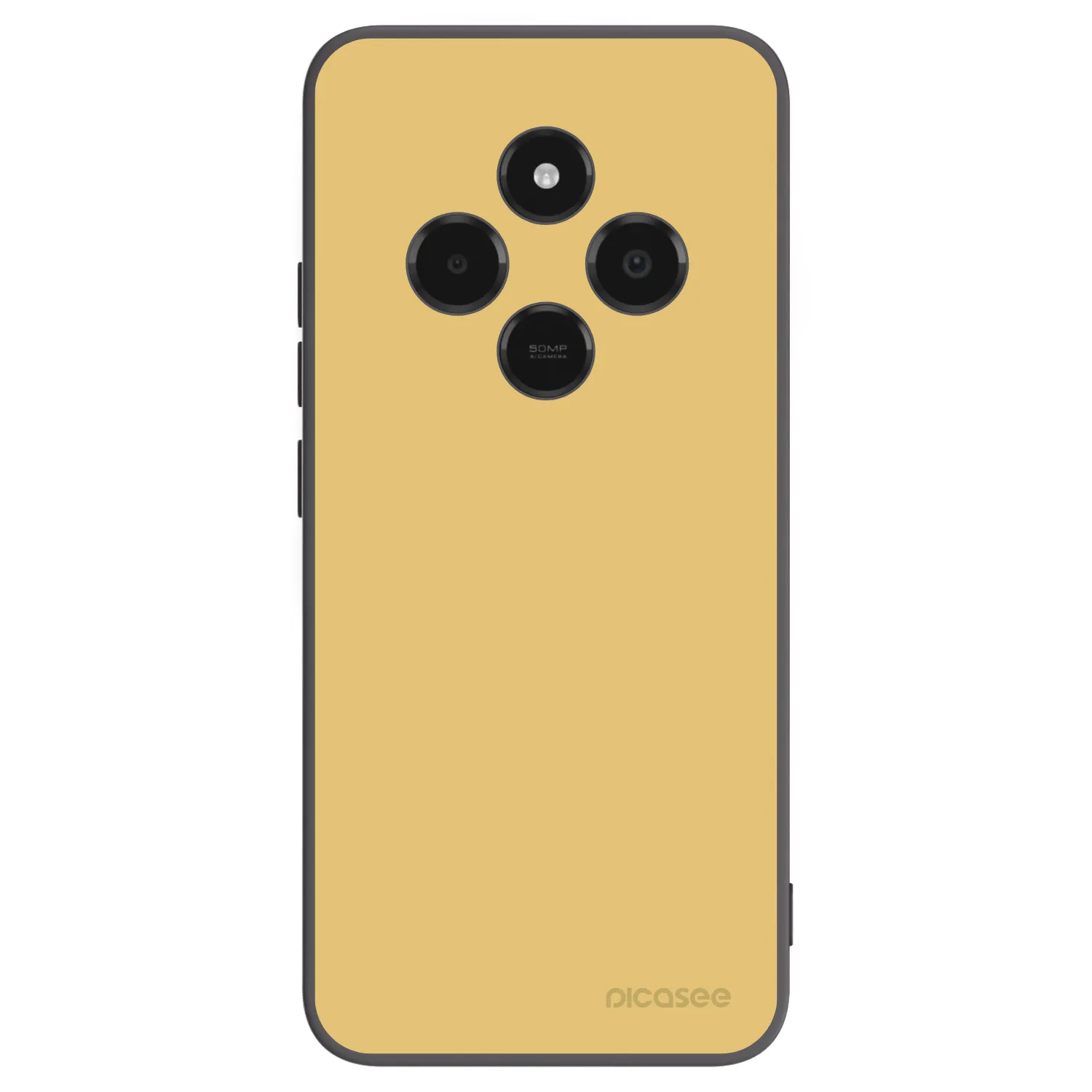 Picasee silikonový černý obal pro Xiaomi Poco C75 - Canary Crystal