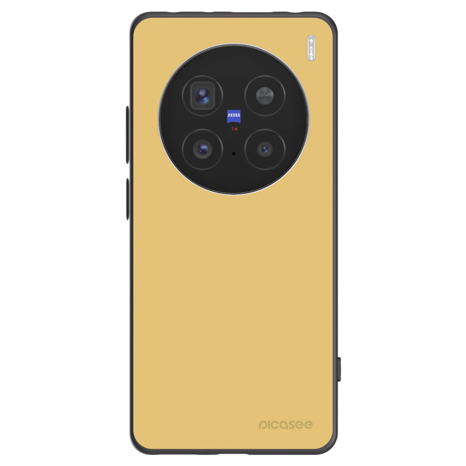 Picasee silikonový černý obal pro Vivo X200 Pro - Canary Crystal