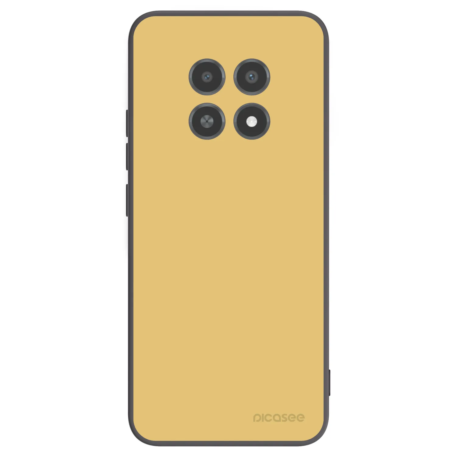 Picasee silikonový černý obal pro Realme 12X - Canary Crystal