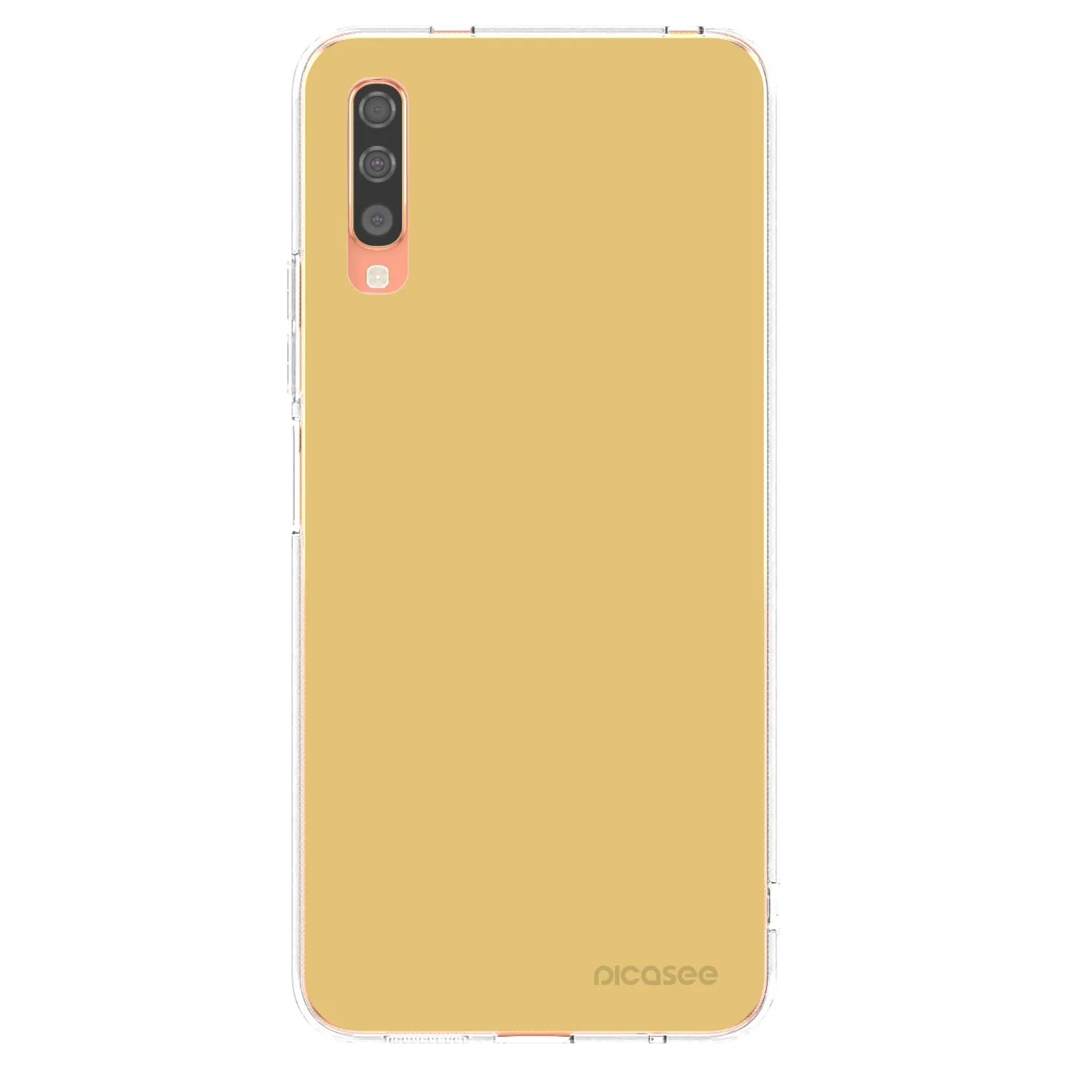 Picasee silikonový průhledný obal pro Samsung Galaxy A70 A705F - Canary Crystal