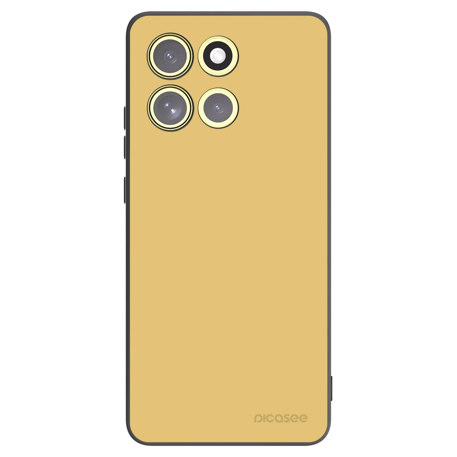 Picasee silikonový černý obal pro Motorola Moto G86 5G - Canary Crystal