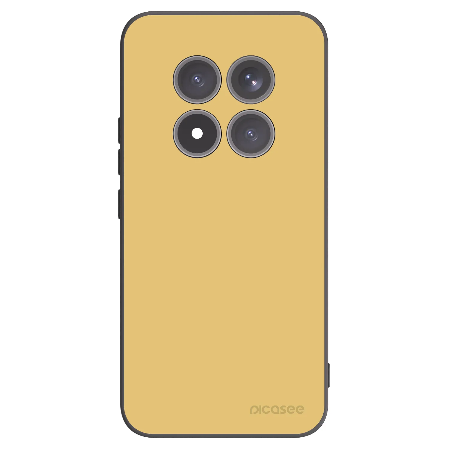Picasee silikonový černý obal pro Xiaomi Redmi Note 15 Pro+ - Canary Crystal