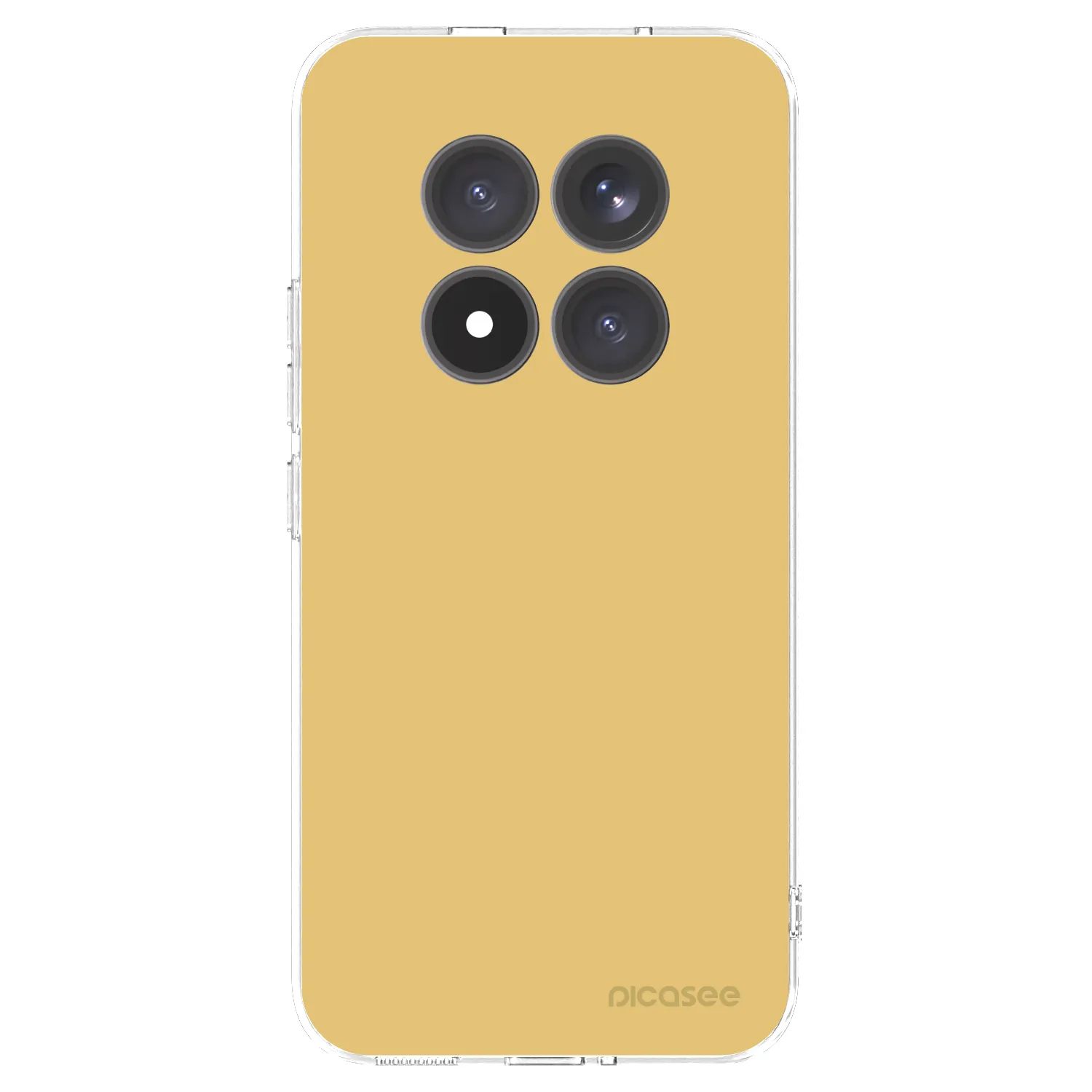 Picasee silikonový průhledný obal pro Xiaomi Redmi Note 15 Pro+ - Canary Crystal