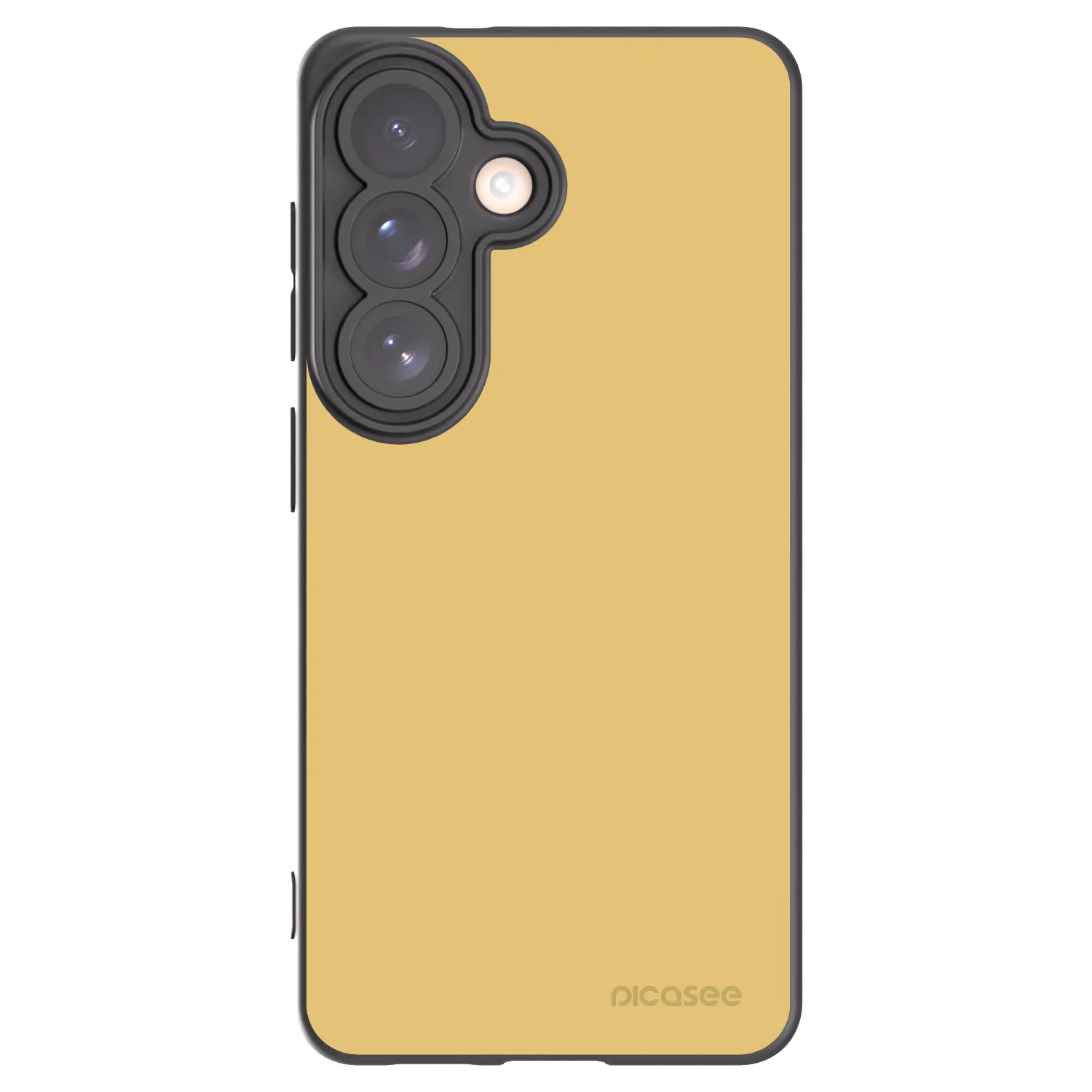 Picasee silikonový černý obal pro Samsung Galaxy S26 - Canary Crystal