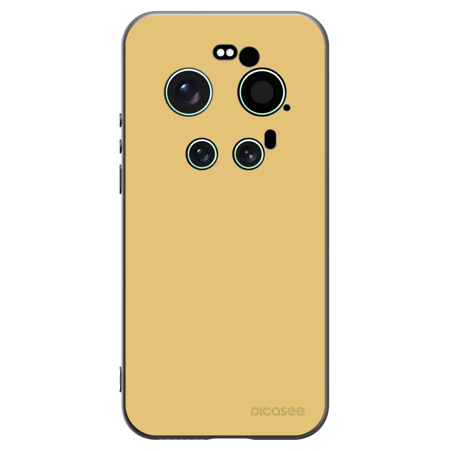 Picasee silikonový černý obal pro Xiaomi 17 Ultra - Canary Crystal
