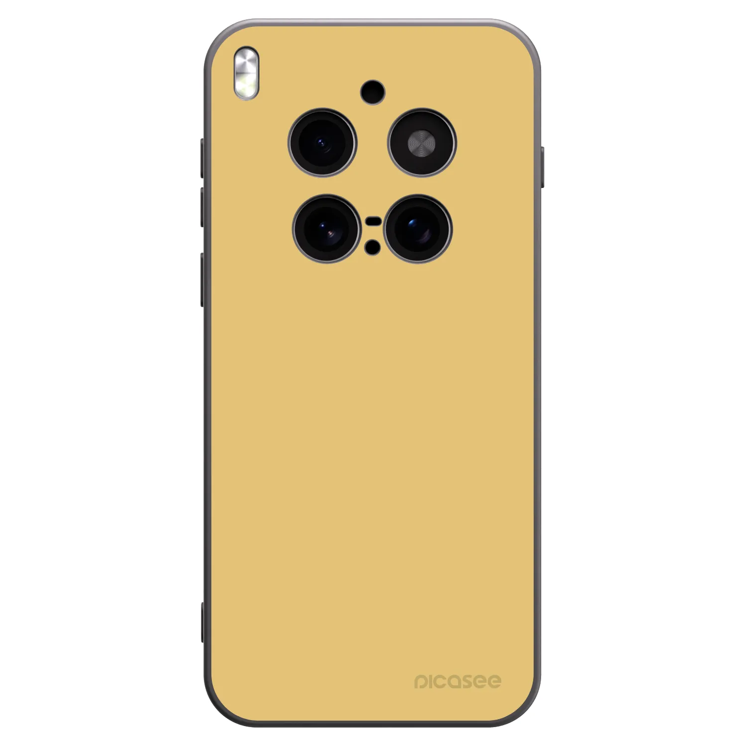 Picasee silikonový černý obal pro Vivo X300 Pro - Canary Crystal