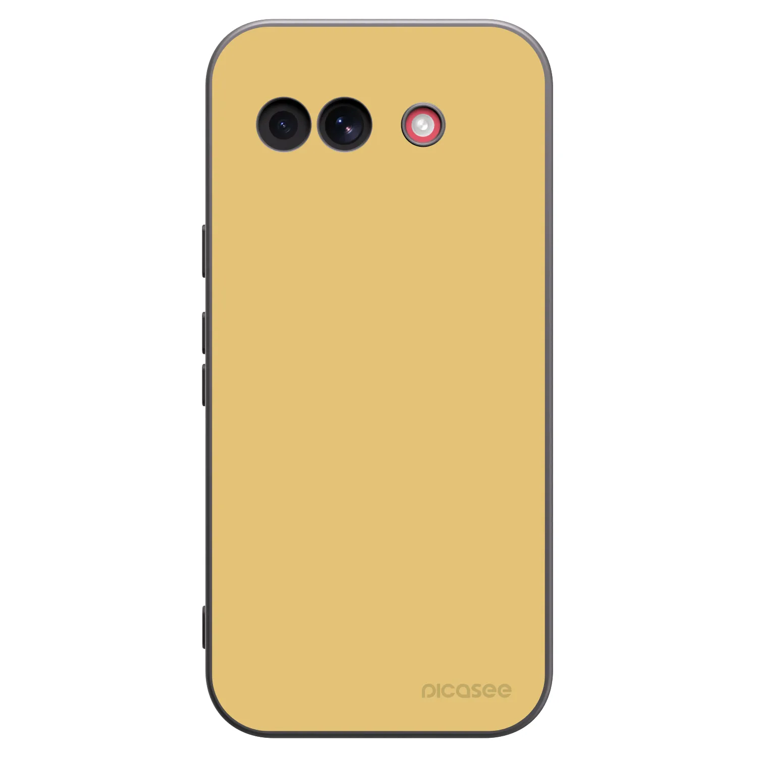 Picasee silikonový černý obal pro Google Pixel 10a - Canary Crystal