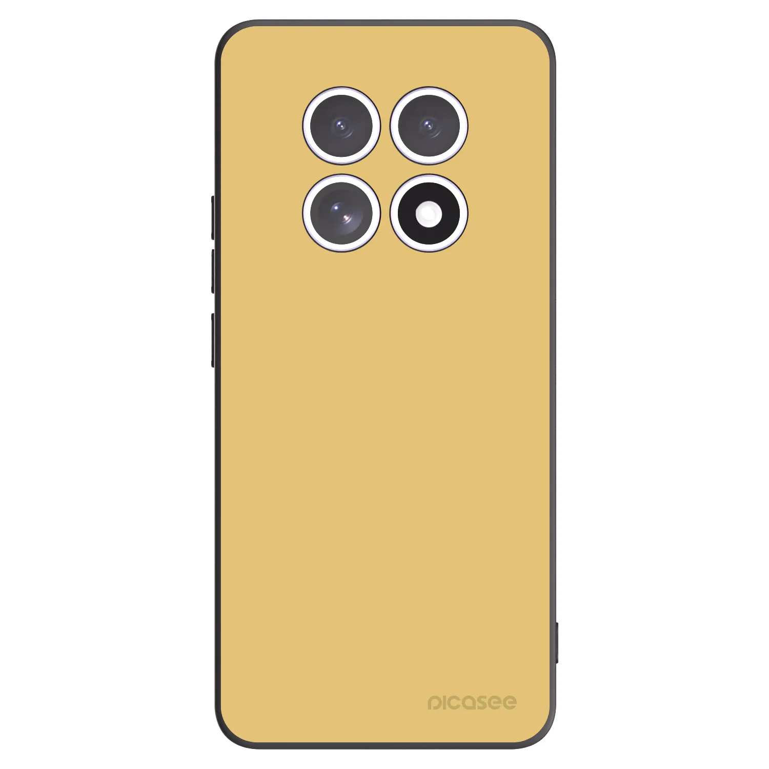Picasee silikonový černý obal pro Xiaomi Redmi Note 15 5G - Canary Crystal