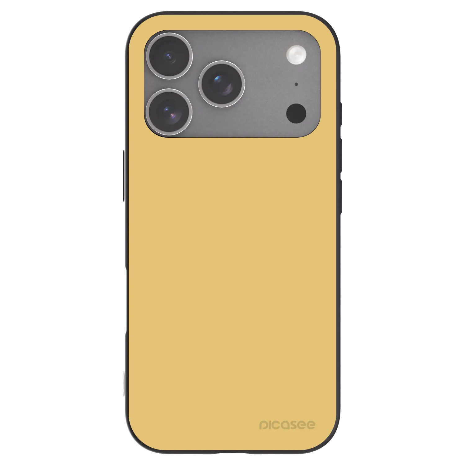 Picasee silikonový černý obal pro Apple iPhone 18 Pro - Canary Crystal