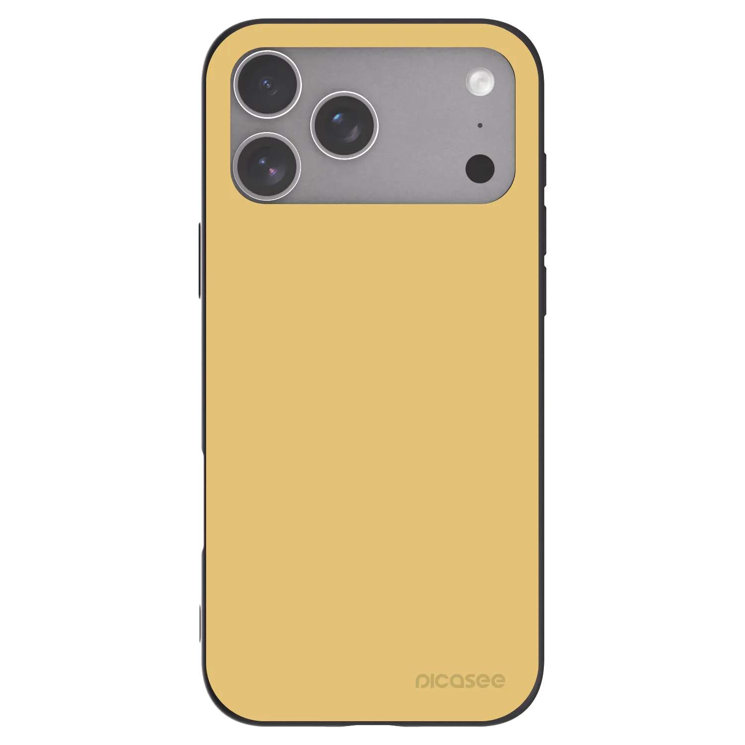 Picasee silikonový černý obal pro Apple iPhone 18 Pro Max - Canary Crystal