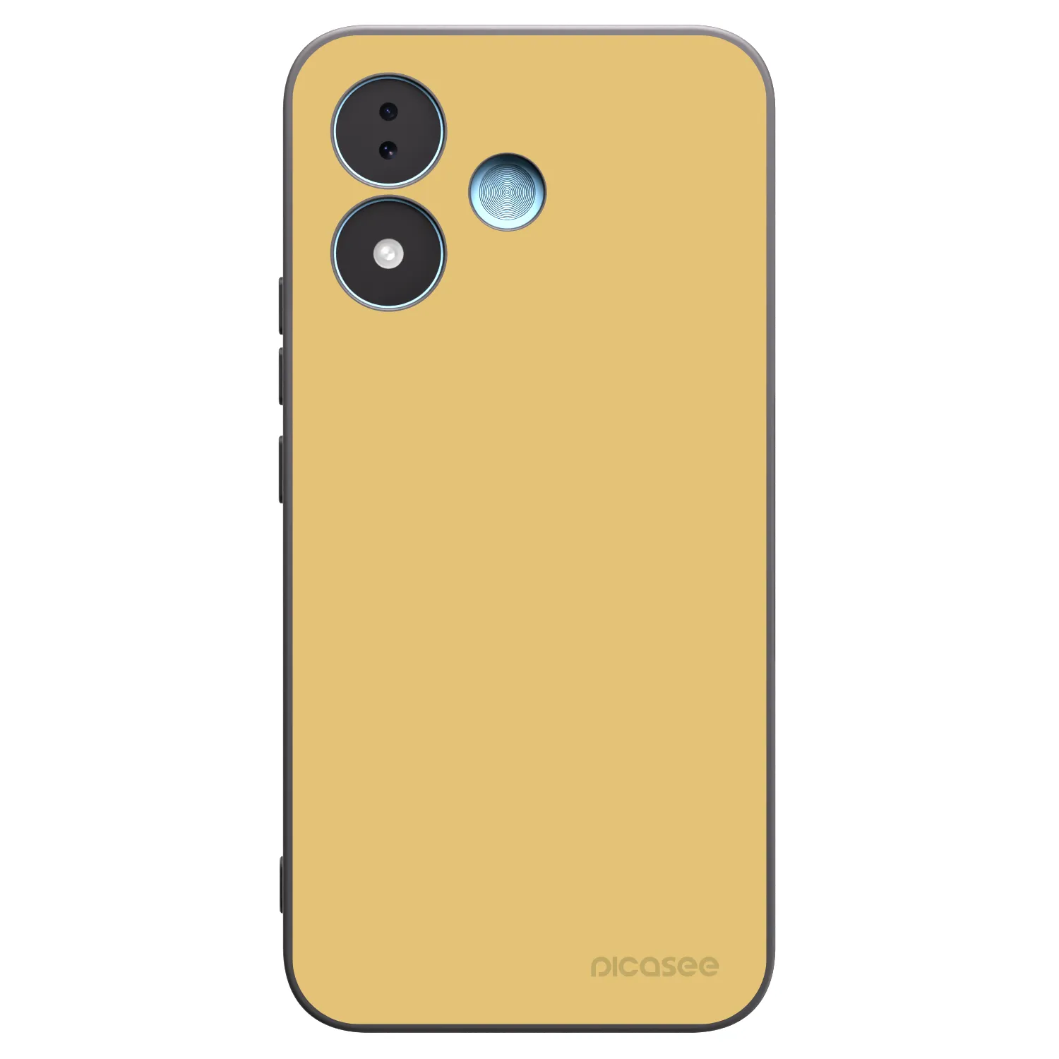 Picasee silikonový černý obal pro Xiaomi Redmi Note 17 5G - Canary Crystal