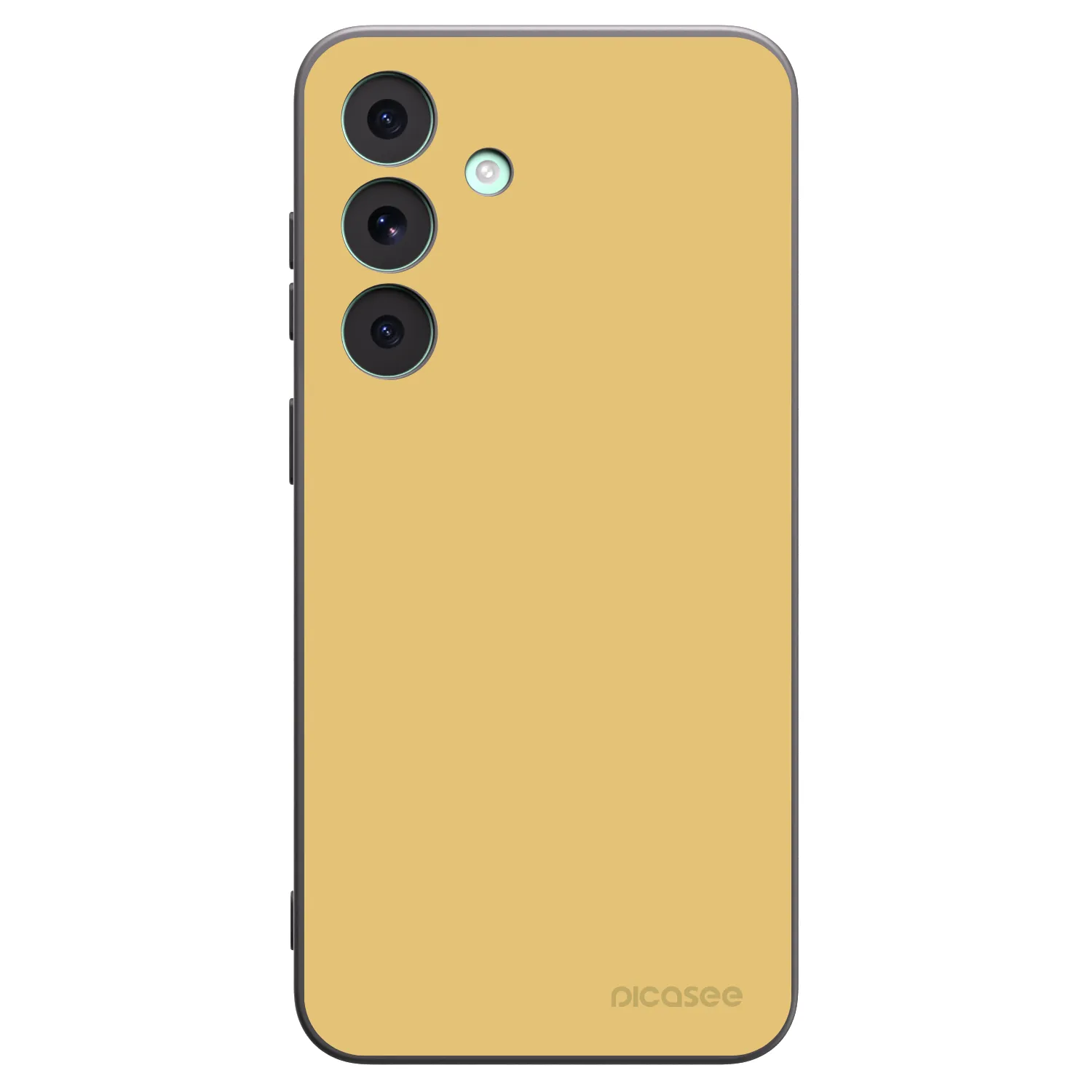 Picasee silikonový černý obal pro Samsung Galaxy S26 FE - Canary Crystal